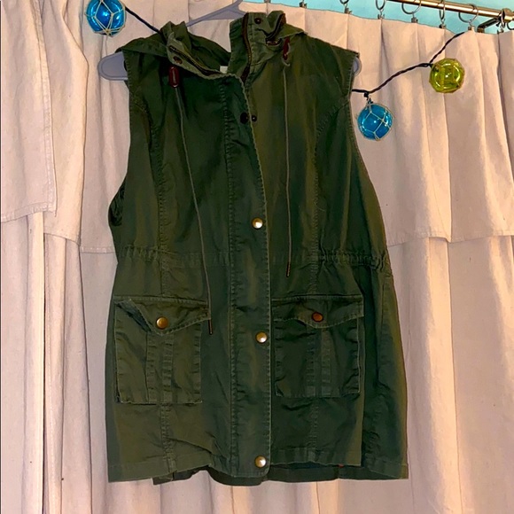 41 Hawthorn Jackets & Blazers - Army Green Utility Vest